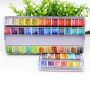 Professional 12 colors Tin Box watercolor paint With Gift Box