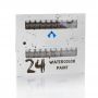free sample 24colors water color paint for adult drawing