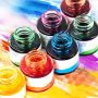 Hot Selling Beautiful Multi-color NotToxic 45ml Liquid Watercolor Ideal For Artist Painting