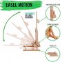 Art Supply Wood Studio Artist Adjustable H-frame Easel