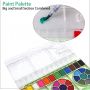 New Design Portable 36 Colors Solid Watercolor Paint Set With Palette And A Refillable Brush Pen For Kids Painting
