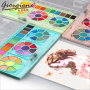 New Design Portable 36 Colors Solid Watercolor Paint Set With Palette And A Refillable Brush Pen For Kids Painting