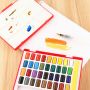 Germany 36 Vibrant Colors Solid Watercolor Paints For Drawing