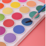 Portable 28 color Solid Watercolor Paint Set For Kids Children Students