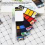 Professional 42 Colors Foldable Solid Watercolor Artist Paint Set With Water Brushes Sponges For Drawing Design