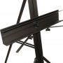 Aluminum Light Weight Artist Easel With Adjustable Tray And Palette Holder