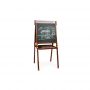 Children drawing board double-sided magnetic blackboard whiteboard portable bamboo easel folding easels for tables