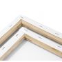 Amazon hot selling 18x24 inch artist white stretched canvas