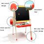 Nature Wood Standing Art Wood Easels Early Educational Baby All-in-One Wooden Easel Kids