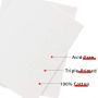 Pack of 10 15x15cm Cotton MDF Canvas Printing Panel For Kids Painting