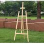 Professional Artist Quality Wooden Easel 150cm Tripod Stand Easel For Painting And Display