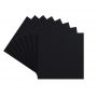Art Supplies Blank Canvas Black Stretched Canvas for Acrylic Pouring and Oil Painting