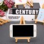 Wooden 8x15cm mini art easle with 10x10cm mini canvas table easel for painting and phone