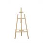 150 cm Pine Wood Adjustable Easel Stand For Painting Canvas