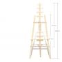 Amazon Hot Professional 150cm Pine Wood Stand Easel For Artist Painting