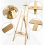 150 cm Pine Wood Adjustable Easel Stand For Painting Canvas