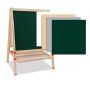 Hot Selling Double-Sided Board Adjustable Standing Kids Easel With Paper Roll Holder
