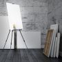 Wholesale floor Aluminum Stand Painting Display Drawing Metal Artist Easel Stand