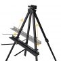 Art Stand For Painting Extra Thick Aluminum Metal Tripod Display Easel Adjustable Height