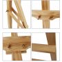 Custom Color Solid Wood Pine Artist Paint Easels Studio Wooden Art Easels