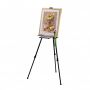 Portable Watercolor Folding Telescope Aluminum Painting Art Stand Tripod Display Easel