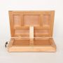 Art Supply Adjustable Wood Desktop Easel with Storage Drawer Sinoart Elm Wood table easel