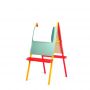 Easy To Carry Foldable Double Face Portable Wood Art Painting Easel For Kids