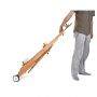 Multi Angle Exquisite Movable Studio Painter Wooden Adult Kid's Easel With Wheels
