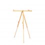 Wholesale China Bamboo Adjustable Lyre Display Fold Easel For Sale
