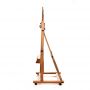 Metal Material Iron Artist Painting Twin Canvas Holder Studio Easel For Sketch