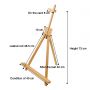 Mini Table Top Easel for Display Wooden Stand and Art Class