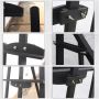 Black Artist pine 145cm wooden painting tripod easel