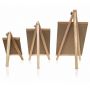 Desktop Blackboard Wood Easel Chalkboard Kid Wood Black Board Writing Message Chalk Boards