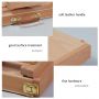 wooden art painting table easel box for kids