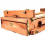 French Easel Artist Wooden Paint easel box Sketch Box Portable Folding Durable Display Easel