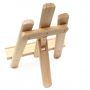20*28cm Mini Wood Artist Painting Easel For Photo Painting Postcard Display Holder Frame Cute Desk Decor DIY Supply