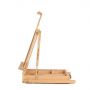 Factory Direct Sales Portable Sturdy Corrosion Resistant Art Table Wooden Painting Easel