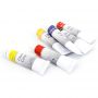 Worison Water-resistant 24 Colors 12ML Tube Acrylic Paint set color Nail glass Art Painting paint for fabric Drawing Tools