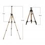 Colored Easel Aluminium/iron Alloy Folding Painting Easel Frame Artist Adjustable Tripod Display Shelf With Outdoors