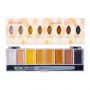 Artist 5/8Colors Solid Water Color Set Metallic Gold Pigment Paint With Waterbrush For Art Painting Watercolors Art Supplies