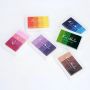 4-color gradient rainbow inkpad Children's educational toy seal DIY crafts seal ink pad