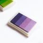 4-color gradient rainbow inkpad Children's educational toy seal DIY crafts seal ink pad