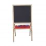 Children Easel Board in wooden frame and stand
