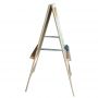 Hot Sale Double sided Standing Easel With Wood Stand