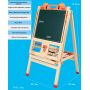 Outdoor free standing floor blackboard easel for art display
