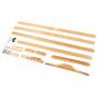 wholesale price advertising display wood easel stand for kt board