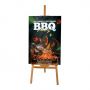 Artist A-Frame Adjust Wooden Studio Easel, Artist Easel 5 Feet Height