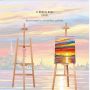 2020 hot sell high quality professional artist 1.5m easel beech wood adjustable advertising display easel