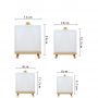 Wholesale Mini Easel Stand Wooden Art Painting Easel Custom Size Easel and Canvas for Display