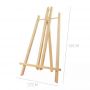 Trending Products 2021 New Arrivals 30/40/50cm Custom Size Wooden Easel Stand for Kids Table Mini Easel for Display